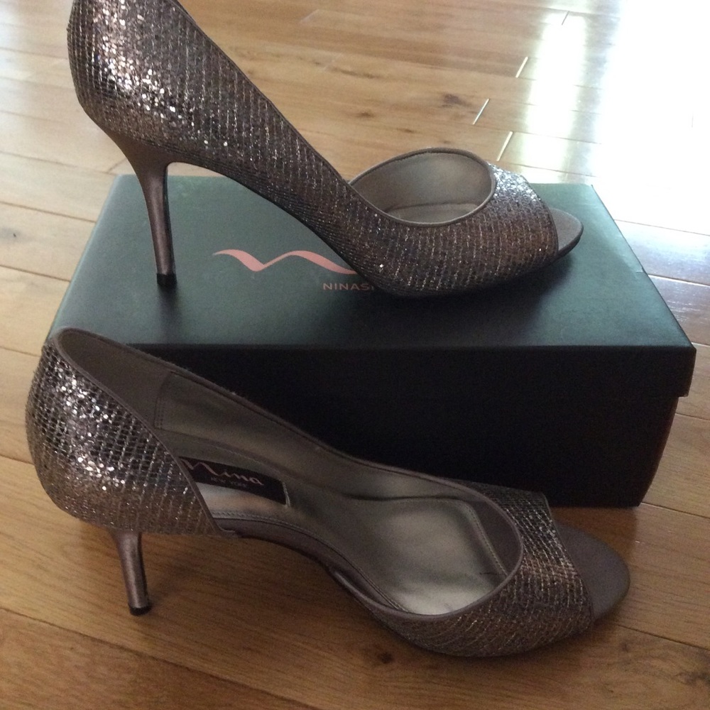 Nina peep toe heels - Picture 4 of 5